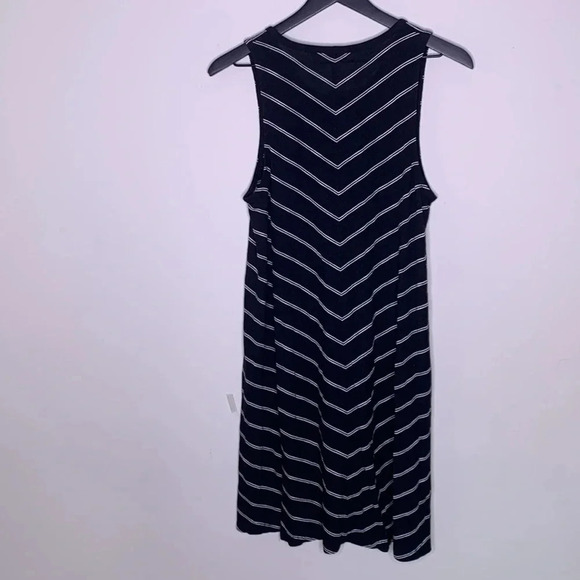 Madewell Highpoint Tank Dress in Hosta Stripe Size Medium - Picture 6 of 6